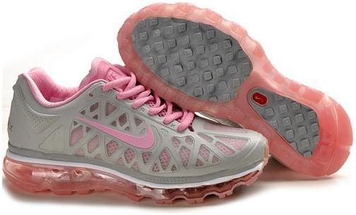 Womens Nike Air Max 2011 Mesh Light Gray Pink 429890016