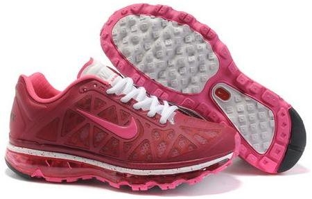 Womens Nike Air Max 2011 Mesh Red White 429890601