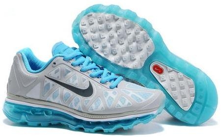 Womens Nike Air Max 2011 Mesh White Black Blue 429890104