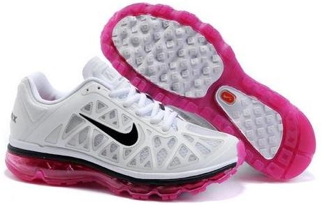 Womens Nike Air Max 2011 Mesh White Black Pink 431875102
