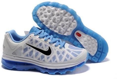 Womens Nike Air Max 2011 Mesh White Blue Black 429889020