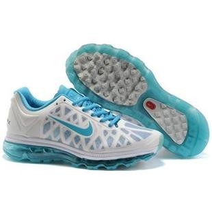 Womens Nike Air Max 2011 Mesh White Light Blue 429890104