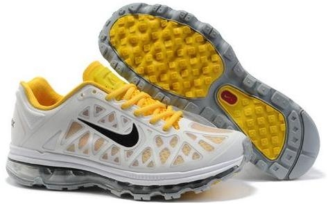 Womens Nike Air Max 2011 Mesh White Yellow Black 434875128