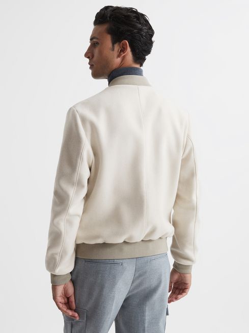 Wool Bomber Jacket - Image 2