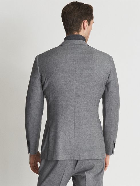 Wool Single Breasted Blazer - Image 3