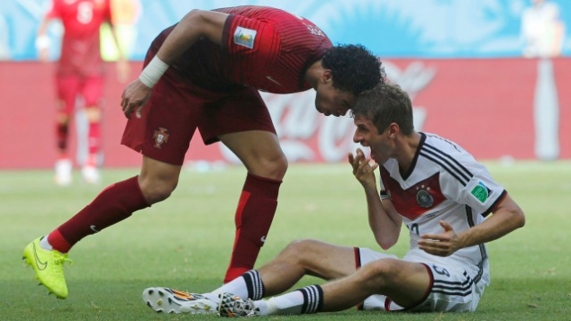 World Cup: Thomas Mueller scores hat trick as Germany routs Portugal