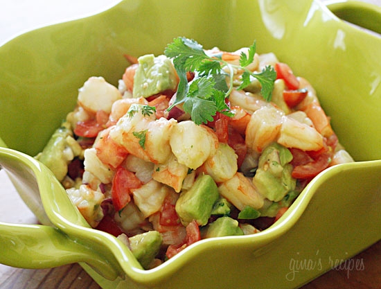 Zesty Lime Shrimp and Avocado Salad