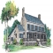 3 bedroom country farmhouse plan - Country Farmhouse