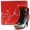 Air Jordan Spizike Heels Black Yellow Red - Air Jordan Spizike Heels