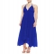 Alice + Olivia Adalyn Pleated Georgette Maxi Dress 