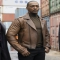 Anthony Mackie The Falcon and the Winter Soldier Brown Leather Jacket - Unassigned