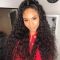 Ashimary Jerry curly affordable lace front wigs human hair for black women