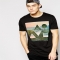ASOS Longline T-Shirt with Clean Bandit Print and Skater Fit - T-Shirts