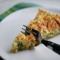 Asparagus, Leek, and Gruyere Quiche - Breakfast