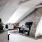 Attic office space with large skylight  - Attic Space