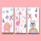 Baby Girl Nursery art print Childrens Wall Art Baby Room Decor  - Home decoration