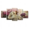 Ballet Dancer Oil Painting - Set of 5 - Free Shipping