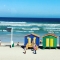 Beach Cabins by Sebastien Elbied