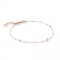 Bella 22ct Rose Gold Plated Silver & CZ Anklet by Nomination  - Jewelry