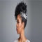 best wedding hairstyle for black women - Amazing black & white photos