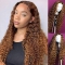 Brown Wig Lace Front Wigs Straight/Deep Wave Brazilian Human Hair-AshimaryHair.com - Fave hairstyles