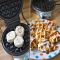 Cinnamon Rolls In A Waffle Iron