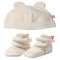 'Cozie' Hat & Bootie Set (Baby) by Zutano