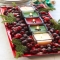 Cranberry Candles - Christmas Decoration