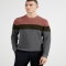 Crewneck Stripe Sweater - Man Style