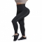 Dark Blue Neoprene Leggings Shaper 3 Rows Hooks High Rise Fitness