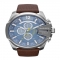 Diesel Mega Chief Chronograph Blue/Silver watch - Watches