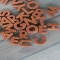 DIY metallic fridge alphabet magnets - Gift ideas