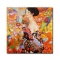 Donna con Ventaglio Oil Painting by Gustav Klimt Free Shipping - People Paintings