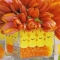 Easter Centerpiece Using PEEPS & Tulips - Easter Ideas