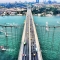 Fatih Sultan Mehmet Bridge in Istanbul, Turkey