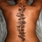 Floral back tattoo - Tattoos