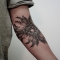 Floral tattoo