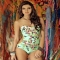 flower monokini swimsuit - Swimsuits