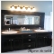 Framed Mirrior Tutorial - Bathroom Ideas