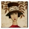 Girl in the Hat Oil Painting Free Shipping