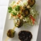 Grilled Sea Scallops with Cilantro & Black Bean Sauce