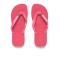 Havaianas Brazil Logo Flip Flops in Pink - Sandals