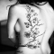 Hibiscus Back Tattoo