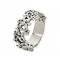 John Greed Band of Blooms Silver Flower Ring - Jewelry