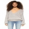 Karina Wrap Sweater by Free People - Day Wear