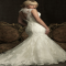 Lace Wedding Dress with Open Back - Wedding Ideas