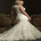 Lace Wedding Dress with Open Back - My Wedding Dress