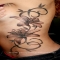 Lily side tattoo