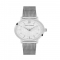 Lugano Sloane Silver Milanese Watch - Clothing, Shoes & Accessories