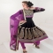  Marvelous Black & Purple Neck Embroidered Salwar Kameez - Most fave products